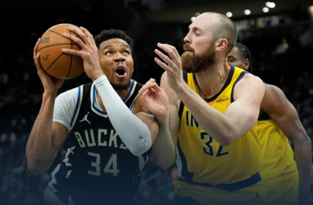 2026世界杯直播app下载-雄鹿大胜步行者，字母哥31+14+8，内史密斯32分2板|吉安尼斯·安特托孔波|扬尼斯-阿德托昆博|印第安纳步行者队|密尔沃基雄鹿队|阿隆·内史密斯_新浪体育_新浪新闻